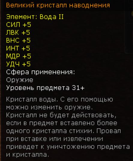 вода